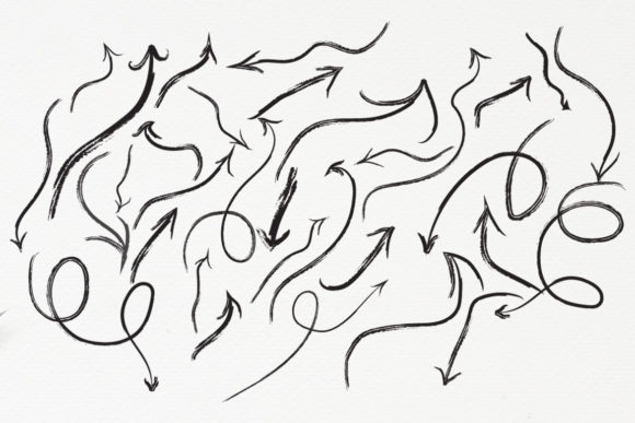 Arrow Bundle SVG Art Brush for Crafts and Graphics