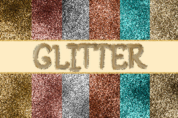 Metallic Glitter Texture with Background for Graphics and Textures