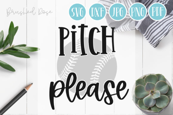 Pitch Please Svg for Embroidery Projects