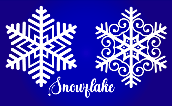 SnowFlaks Design for Christmas - Premium Graphics for Crafts