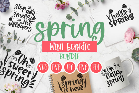 Spring SVG Mini Bundle Review for Embroidery Projects