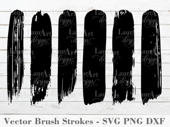 Vector Brush Strokes: A Versatile Graphic Design Asset for Creative Sellers