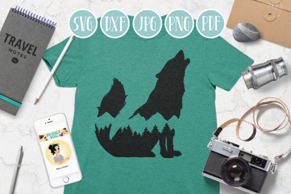 Wolf, Mountain Wolf Clipart for Modern Web Design
